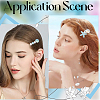 2 Bags 2 Styles Resin & Alloy Alligator Hair Clips AJEW-CY0001-39D-4