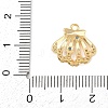 Brass Micro Pave Cubic Zirconia Pendants KK-Z133-03G-02-3