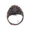 Synthetic Goldstone Retro Finger Rings RJEW-B067-02R-22-3