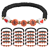 24Pcs Polymer Clay Heishi Beads Stretch Bracelets BJEW-DC00018-1