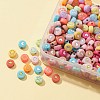 40G 4 Style Opaque Acrylic Beads SACR-FS0001-09-2