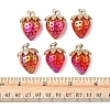 10Pcs Transparent Acrylic Pendants MACR-FS0002-08C-5
