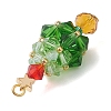 Glass Pendants PALLOY-MZ01028-4