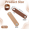 PU Leather Scarf Clips FIND-WH0199-340-2