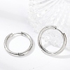 Tarnish Resistant 201 Stainless Steel Huggie Hoop Earrings Findings X-STAS-F149-33P-A-1