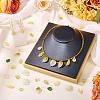 11 Styles Transparent Spray Painted Glass Pendants GGLA-TA0002-11-8