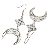 Tarnish Resistant 304 Stainless Steel Dangle Earrings for Women EJEW-F338-03P-2