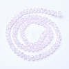 Electroplate Glass Beads Strands EGLA-A044-J6mm-B02-2