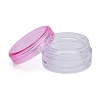 3G Plastic Empty Portable Facial Cream Jar LS-X-MRMJ-WH0020-01B-2
