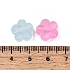 Frosted Transparent Acrylic Beads FACR-C001-01F-3