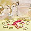   24Pcs 3 Styles Zinc Alloy Spring Gate Rings FIND-PH0007-91-4