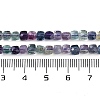 Natural Colorful Fluorite Beads Strands G-P553-E01-03-5