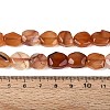 Dyed & Heated Natural Agate Beads Strands G-N359-15A-09-5