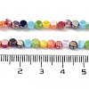 Electroplate Glass Beads LS-EGLA-P056-01B-5