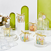 16pcs Transparent Plastic Box with Lid CON-FG0001-13-5