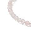 Natural Gemstone Beaded Cuff Bangles BJEW-JB13326-6