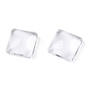 Transparent Glass Cabochons LS-GGLA-WH0034-07-4