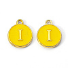 Golden Plated Alloy Enamel Charms LS-ENAM-S118-09I-2