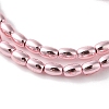 Electroplate Beads Strands X-EGLA-H104-02G-3