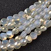 Electroplate Glass Bead Strands EGLA-J137-6mm-B-HR08-1