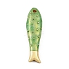 Brass Enamel Pendants KK-CBAF17A-06G-03-1