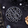 Synthetic Quartz Hair Bands for Women Girls AJEW-WH20033-103-4