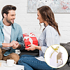 Square Blank Paper Gift Storage Boxes with Ribbon CON-WH0089-115-7