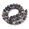 Natural Charoite Beads Strands G-C270-O03-08-3
