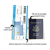 1Pcs Imitation Leather Passport Holder Cover Case AJEW-CN0001-12B-3