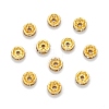 Iron Rhinestone Spacer Beads RB-A010-8MM-G-1