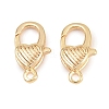 Brass Lobster Claw Clasps KK-H287-08E-G-1
