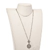 Non-Tarnish 304 Stainless Steel Pendant Necklaces NJEW-JN02951-5