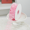 Polyester with Plastic Pearl Bead Wrinkle Ribbon OCOR-WH20003-63A-3
