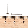 Tarnish Resistant 304 Stainless Steel Stud Earring Findings STAS-Q036-1-3