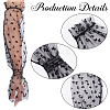 Outdoor Cycling Polyester Lace Sleeves AJEW-WH20067-033B-6