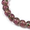 Handmade Glod Sand Lampwork Beads Strands LAMP-B028-03B-10mm-3