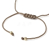 Adjustable Braided Beads Bracelets for Women BJEW-JB11164-03-4