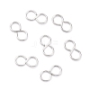 Non-Tarnish 304 Stainless Steel Hook Clasps STAS-J032-32-1