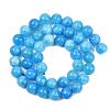 Natural Dyed White Jade Beads Strands GG-CBAEB22-B01-8mm-07-5