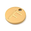 Ion Plating(IP) 304 Stainless Steel Pendants FIND-M017-02G-F-2
