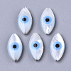 Natural White Shell Mother of Pearl Shell Beads X-SSHEL-N034-56C-01-1