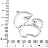 Zinc Alloy Open Back Bezel Pendants PALLOY-D580-05P-J-3