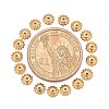 Brass Bead Cap LS-X-KK-P032-06-NR-3