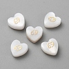 5Pcs Natural White Shell Beads BSHE-TAC0004-02F-1