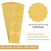 Self Adhesive Gold Foil Embossed Stickers DIY-WH0211-292-2