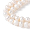 Natural Cultured Freshwater Pearl Beads Strands PEAR-I007-07O-10C-4