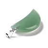 Natural Green Aventurine Pendants G-F714-03A-3