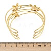 304 Stainless Steel Cuff Bangles BJEW-M082-02G-4