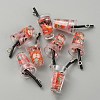 Transparent Resin Pendants RESI-TAC0019-03A-2