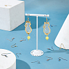 120Pcs 4 Styles 304 Stainless Steel Earring Hooks STAS-UN0034-15-3